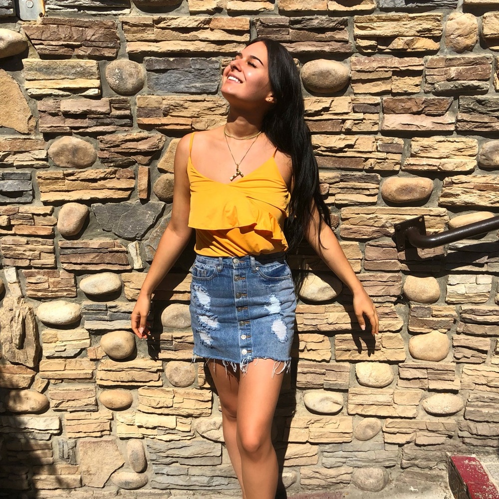 Ruffle Tank